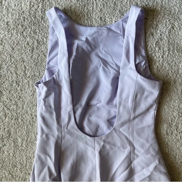 AMANDA UPRICHARD Marbella Maxi Dress in Lavender Purple Low Back Size M - Picture 7 of 11